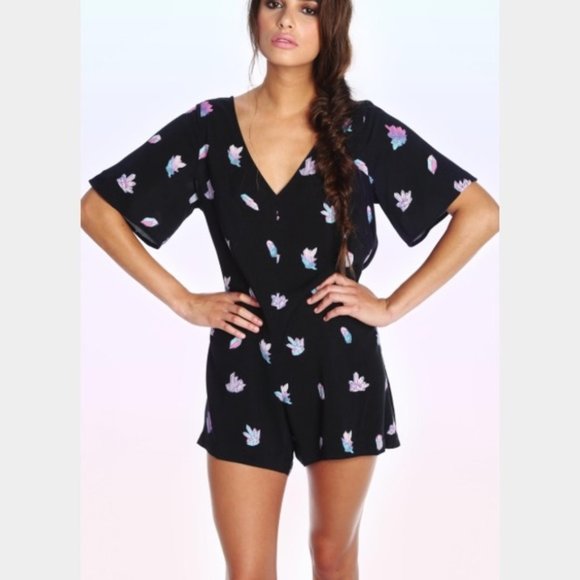 Wildfox Dresses & Skirts - Wildfox Crystal Print Romper